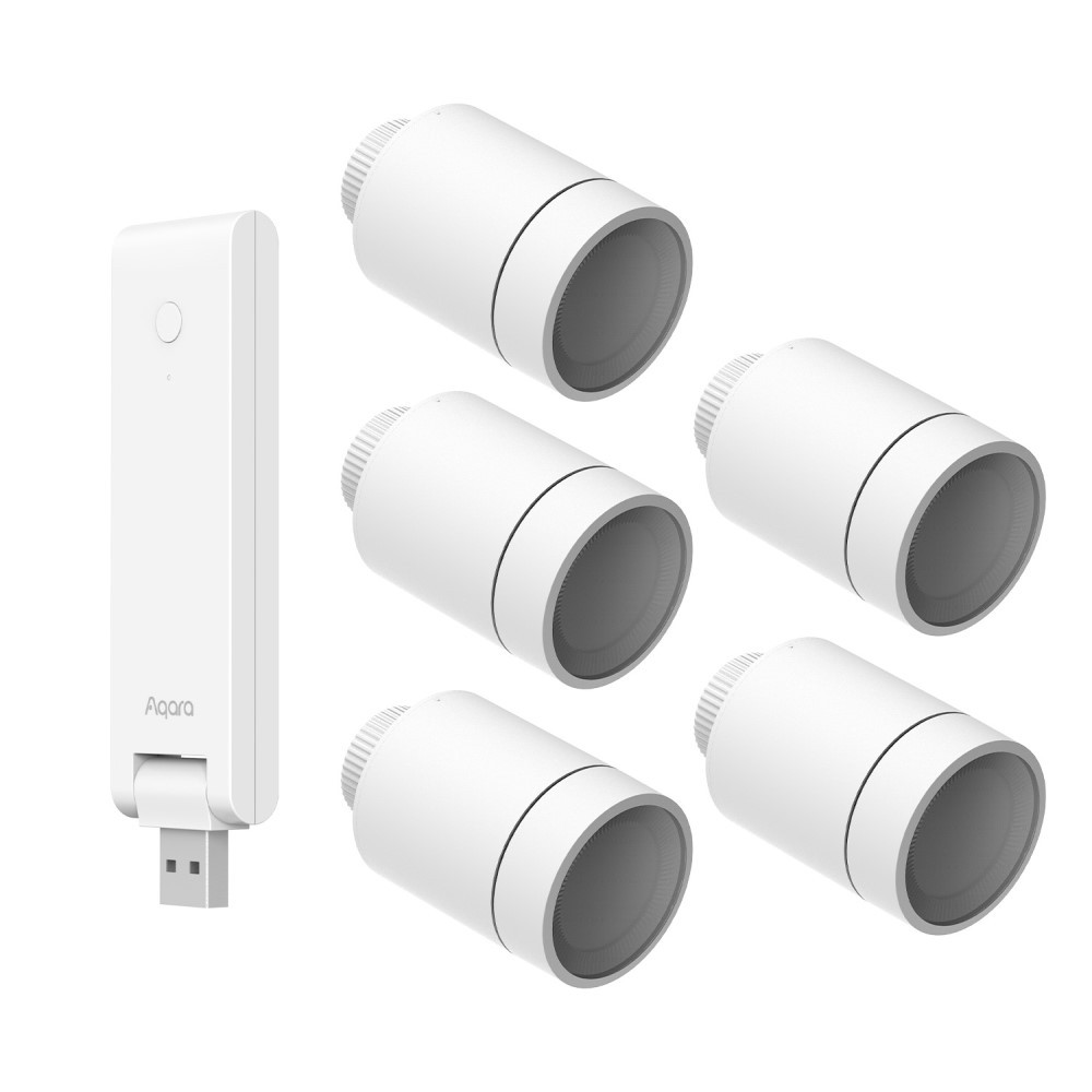 Aqara radiator thermostaat starterset 2 Aqara radiator thermostaat starterkit
