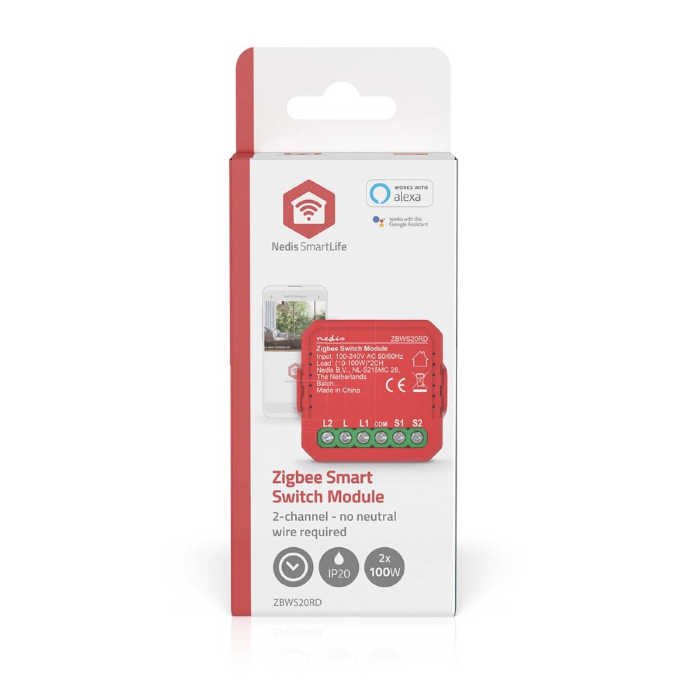 SmartLife Schakelaar zigbee 2x 100w 6 SmartLife Schakelaar zigbee 2x 100w - Afbeelding 6