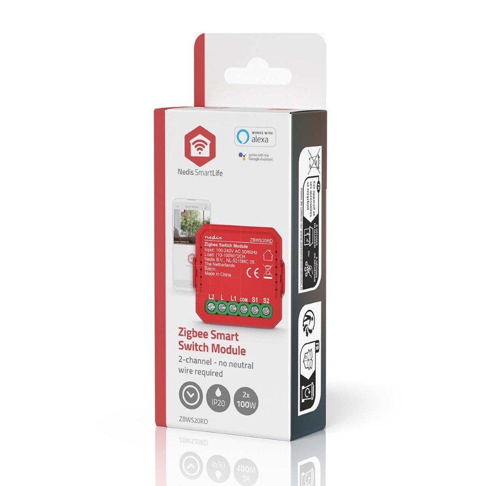 SmartLife Schakelaar zigbee 2x 100w 7 SmartLife Schakelaar zigbee 2x 100w - Afbeelding 7